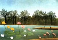 Henri Rousseau - The Flamingos